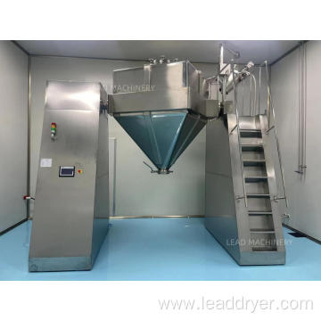 Powder square cone mixer Fixed bin blender
